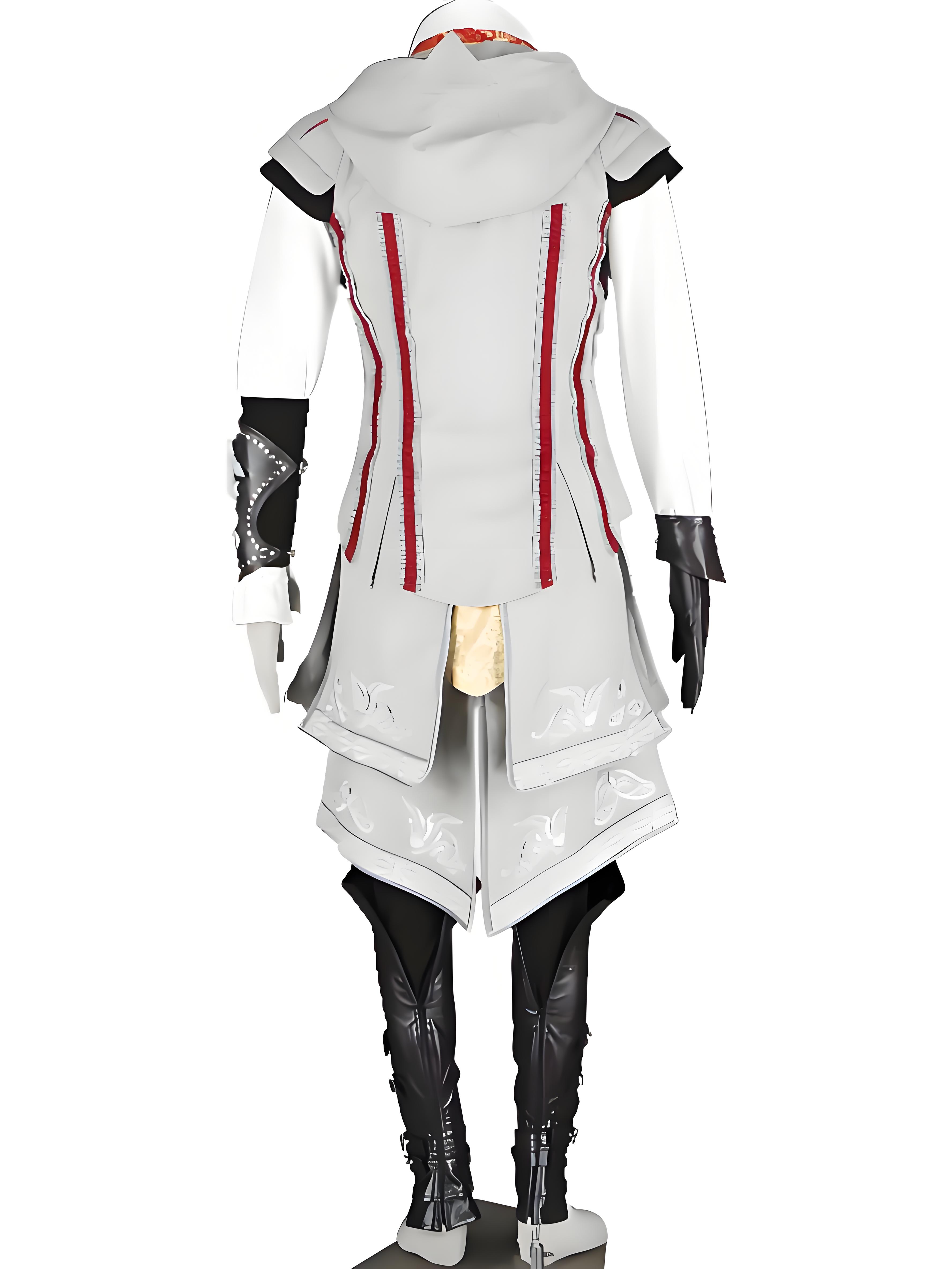Costume de Cosplay Ezio Auditore da Firenze, tenue Assassin's Creed, ensemble complet pour Halloween, Costume de jeu de carnaval