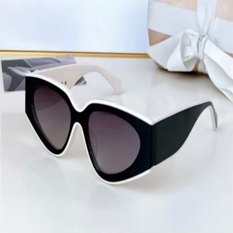 Nouvelles lunettes de soleil pour femmes avec protection, sensation premium, effet visage mince, monture large - parfaites pour les femmes aux visages ronds ou ovales