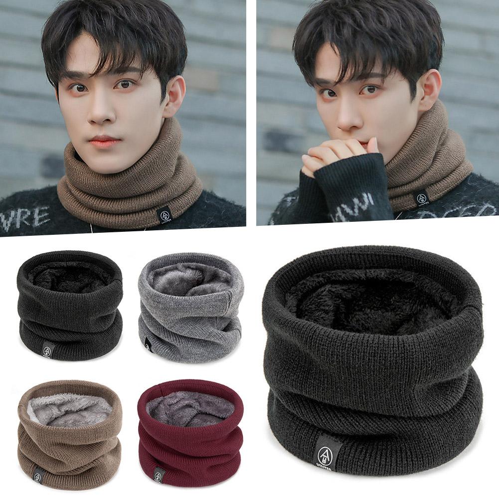 Mode doux tricoté cou plus chaud sport écharpe femmes hommes visage couverture hiver patinage course randonnée écharpes épais résistant au froid col