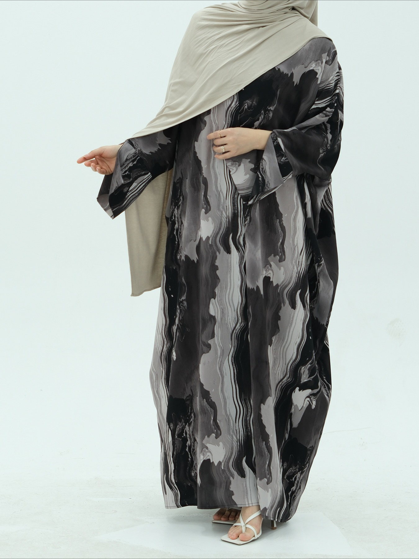 Robe musulmane pour femmes, Cardigan imprimé Abaya, Ramadan Eid, arabe, longue Robe marocaine, dubaï, Kaftan, Islam, Jalabiya, 2025