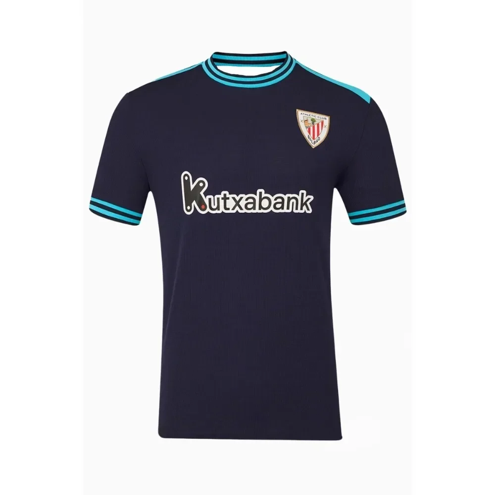 Maillots de football 25-26 Athlétique Extérieur et 3ème, T-shirts de sport décontractés d'été à manches courtes et imprimé 3D