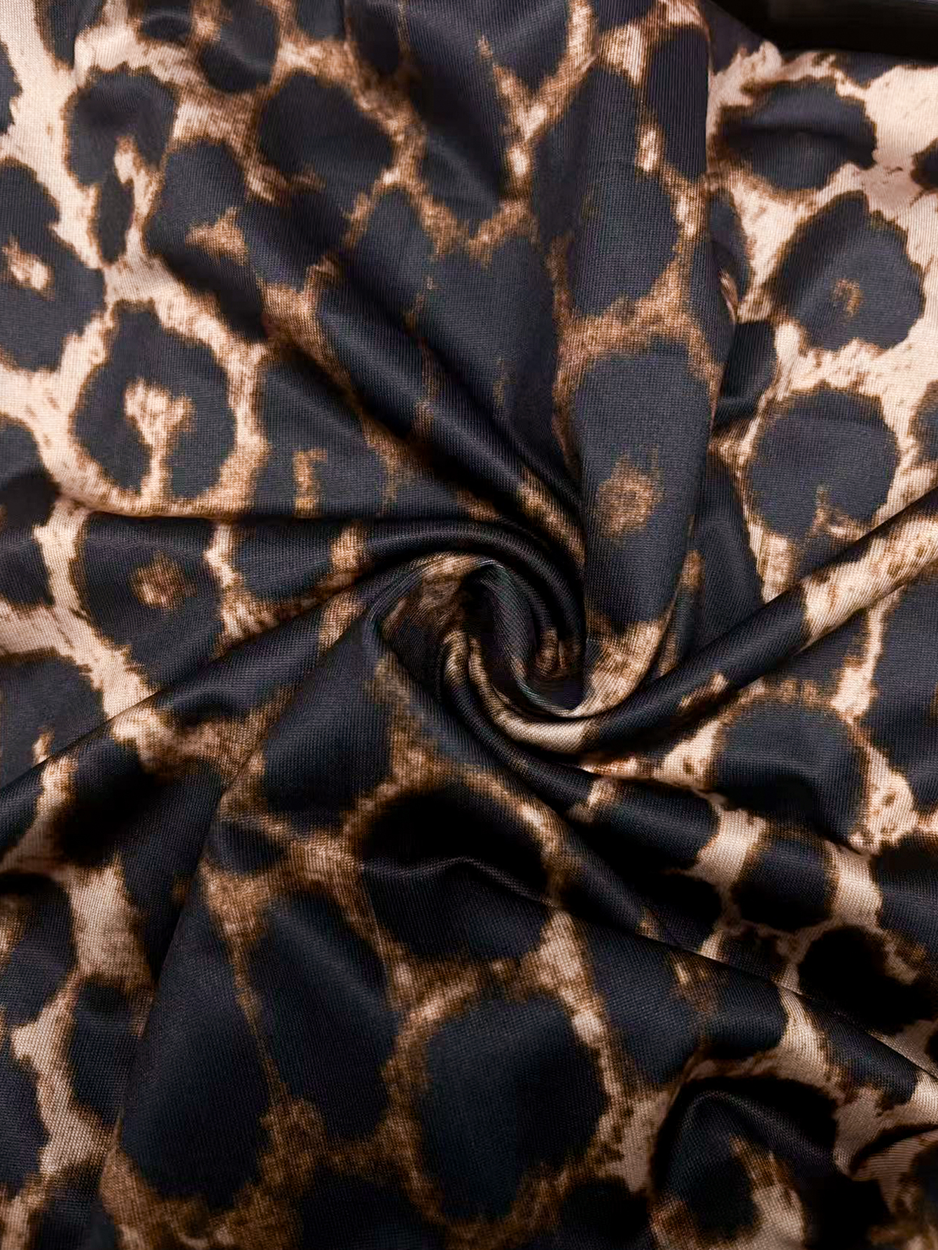 Robe à imprimé léopard pour femmes, robe d'été décontractée à col en V et manches courtes, coupe fluide en forme de A