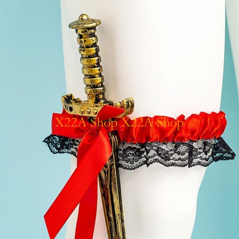 Ceinture jarretière à bowknot unique pour femmes cuisses jargot harness Garter Strap pour fête cosplay Nightclub Lady