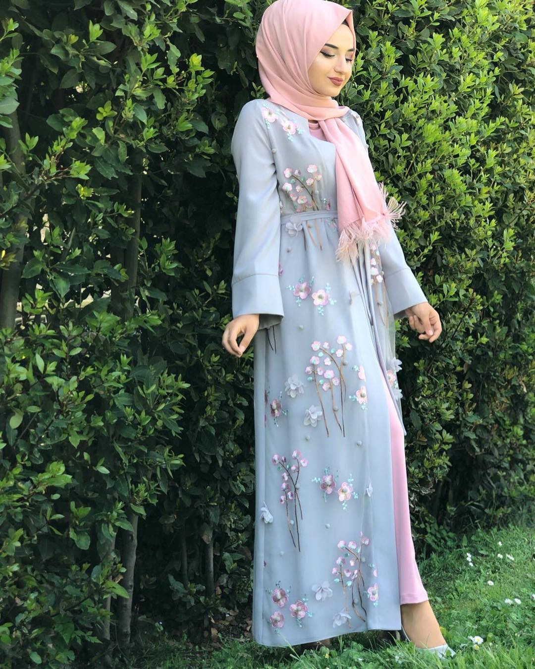 Abayas à fleurs pour femmes, robe musulmane du Ramadan, vêtements islamiques, Djellaba Eid Mubarak, Abaya ouverte de Dubaï, Kaftan de Turquie, Jalabiya