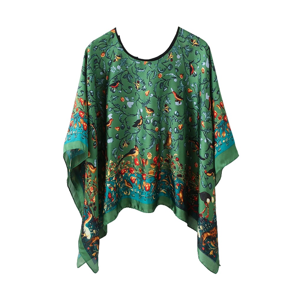 Châle en mousseline de soie imprimé pour femmes, nouvelle mode, différents Styles, Cape de plage fine, Cardigan