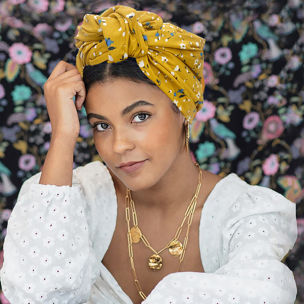 2023 léopard imprimé femmes Turban casquette coton dame torsadé bandeau français rétro femme Bonnet chapeau femme couverture de cheveux bonnets