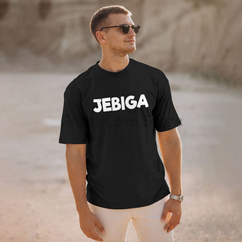 Jebiga Brate Balkans glang Bosnie Croatie Serbie T-Shirt Hippie vêtements Anime graphique vêtements hommes coton T-shirts décontractés