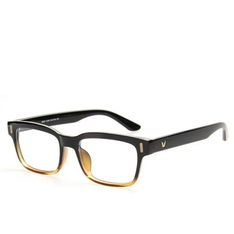 Hommes et femmes carré Anti bleu lunettes cadre d'ordinateur lentilles optiques nouveauté lunettes d'ordinateur