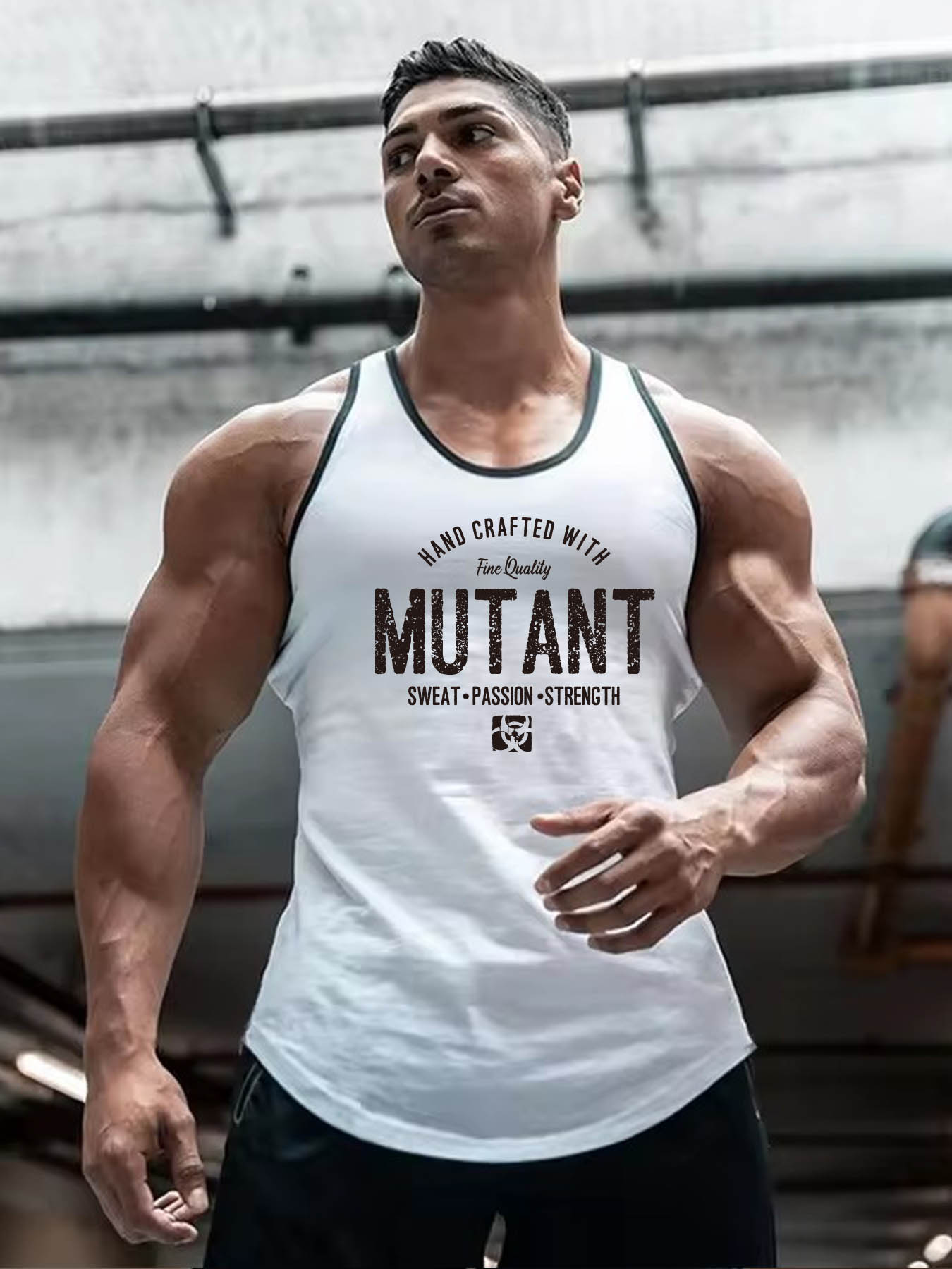 Été nouveau Fitness sport débardeur pour hommes séchage rapide, respirant et étirement T-shirt sans manches mode hommes chérie