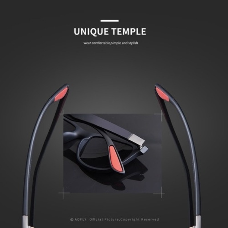 Lunettes tendance pour hommes, 6 pièces, style neutre, monture en PC confortable et durable, adaptées à un usage quotidien