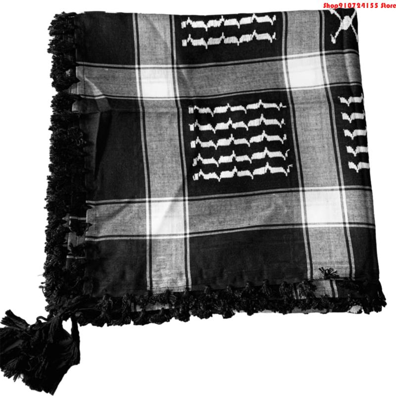 76HE – écharpe tactique arabe pour homme, foulard religieux, anti-poussière, multifonctionnel
