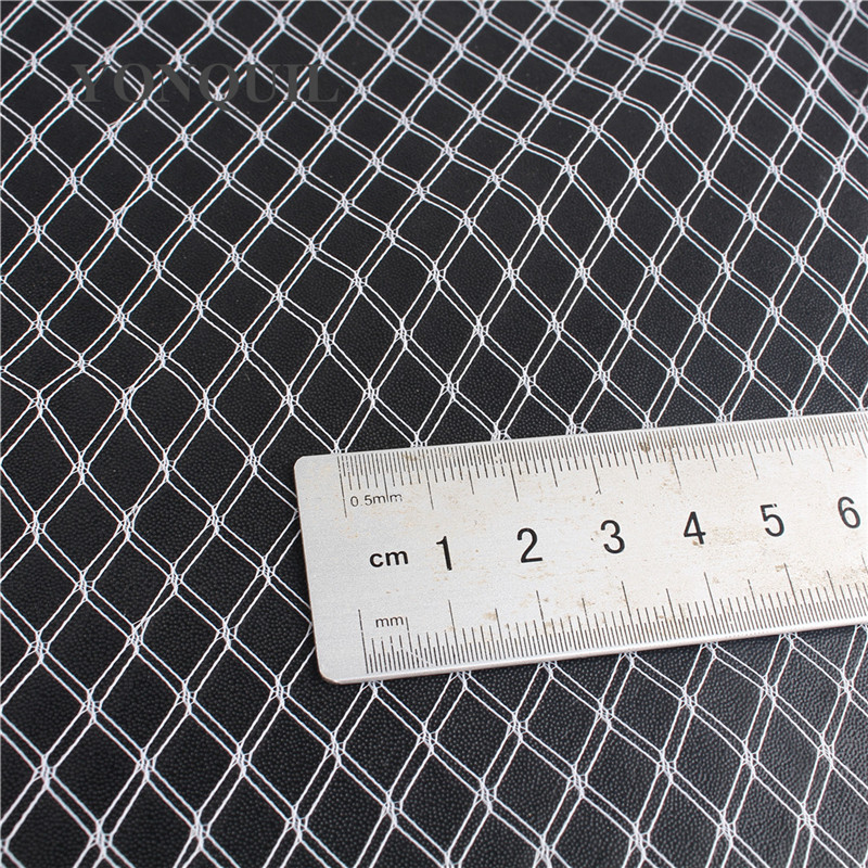 Voile Double Cage à Oiseaux pour Fascinateurs, Chapeaux de Gatineau, Filet pour Patients, Accessoires pour Cheveux, Décor DIY à la Main pour Enfants, 1 Yard/Lot