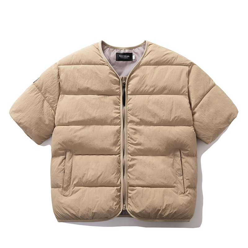 Gilets de mode coréenne chauds pour hommes et femmes, vestes sans manches, manteaux d'hiver tendance pour couples, gilets matelassés en coton, gilets chauds