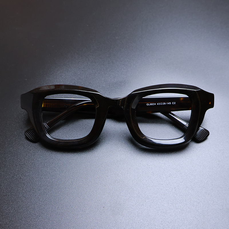 Monture de lunettes Vintage en acétate pour hommes et femmes, faite à la main, rétro, marque de luxe, Prescription pour myopie