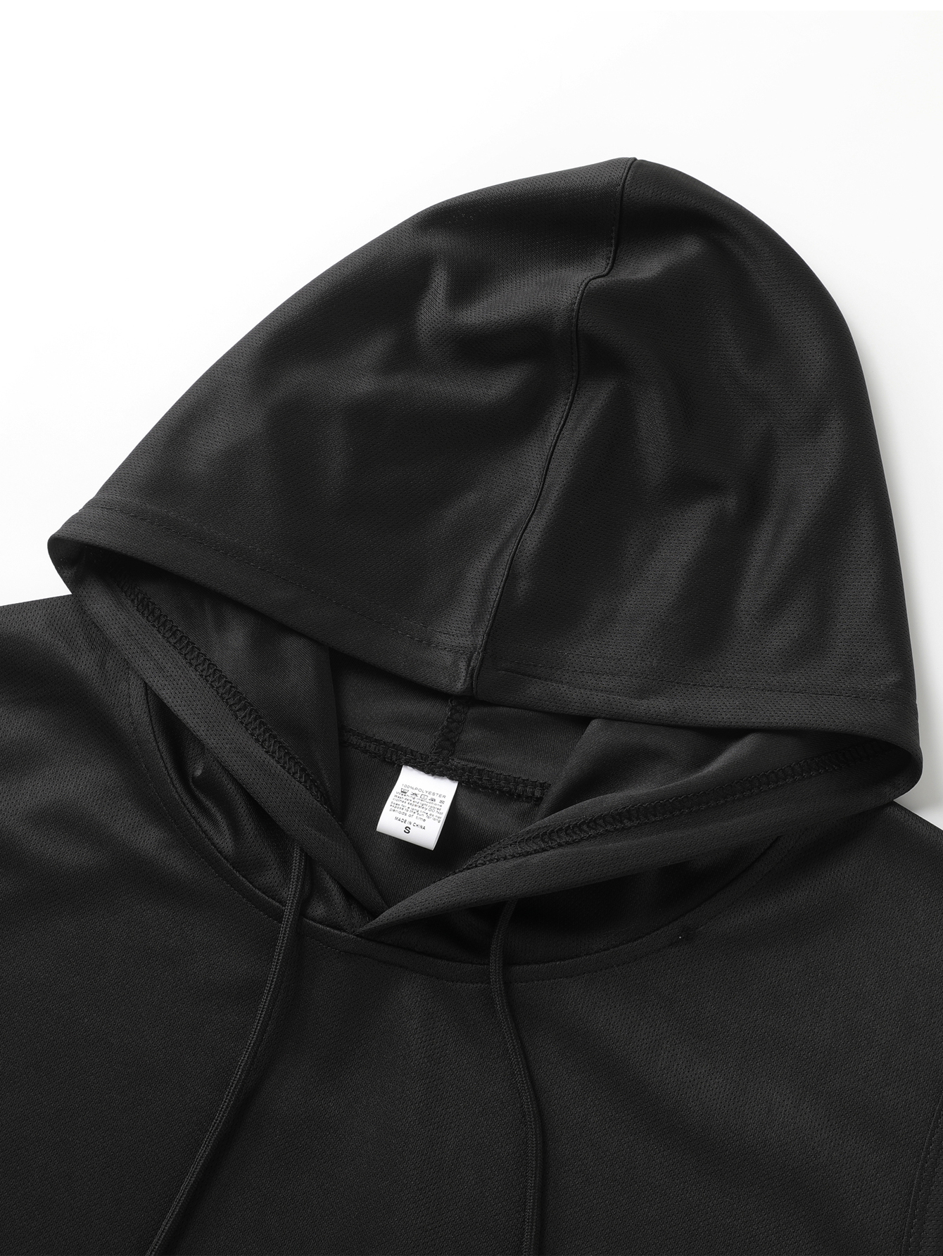 [Taille américaine] T-Shirt de gymnastique à séchage rapide sport Streetwear mode sweat à capuche T-Shirt noir 2025 été manches courtes haut t-shirts T-Shirt