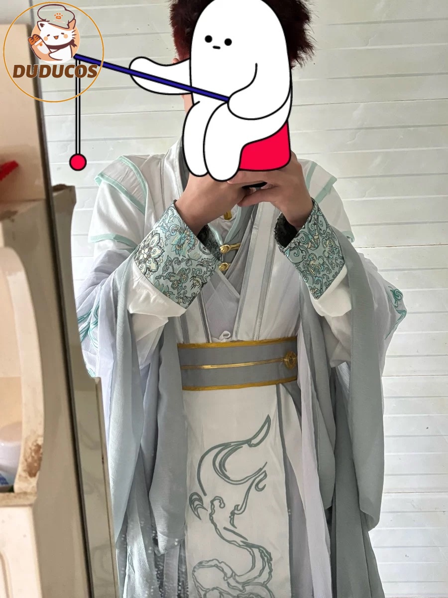 Ciel officiel bénédiction Shi Qingxuan Cosplay Costume seigneur vent maître Shiqingxuan tenue masculine Hallowmas Tian Guan Ci Fu rôle