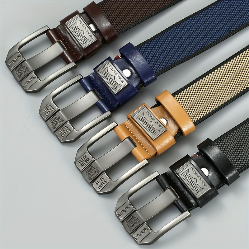 Ceinture décontractée pour homme, ceinture d'affaires polyvalente et élégante, idéale pour offrir en cadeau, Saint-Valentin, Fête des Pères, Thanksgiving