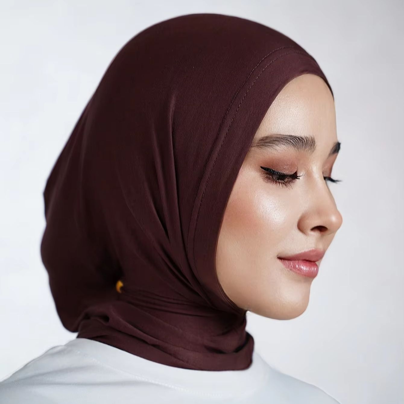 Nouveau Ramadan femmes musulmanes Turban instantané chapeau solide casquette intérieure Hijab sous-capuchon extensible Bonnet léger doux sous-écharpe Bandana