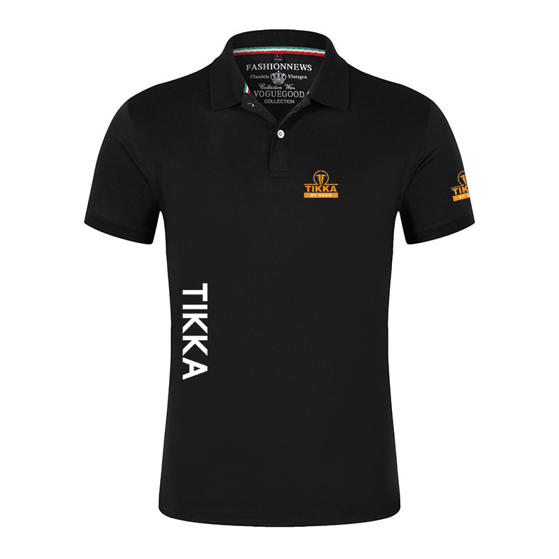 Polo à Manches Courtes en Coton Respirant et Confortable pour Homme, Logo d'Armes à enquêter, Tikka By Sako Finland, Vêtements en Y, Nouvelle Collection Été 2022
