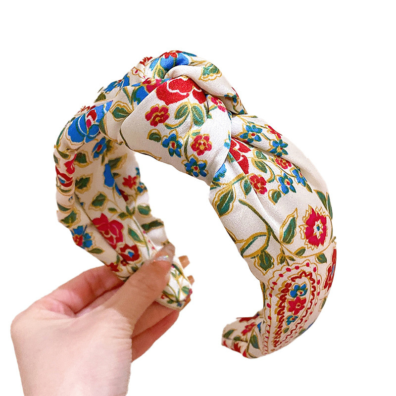 Bandeaux à nœud en tissu pour femmes et filles, bandeaux de sauna à fleurs, cerceau de cheveux féminin, vêtements de sauna larges, accessoires pour cheveux, mode