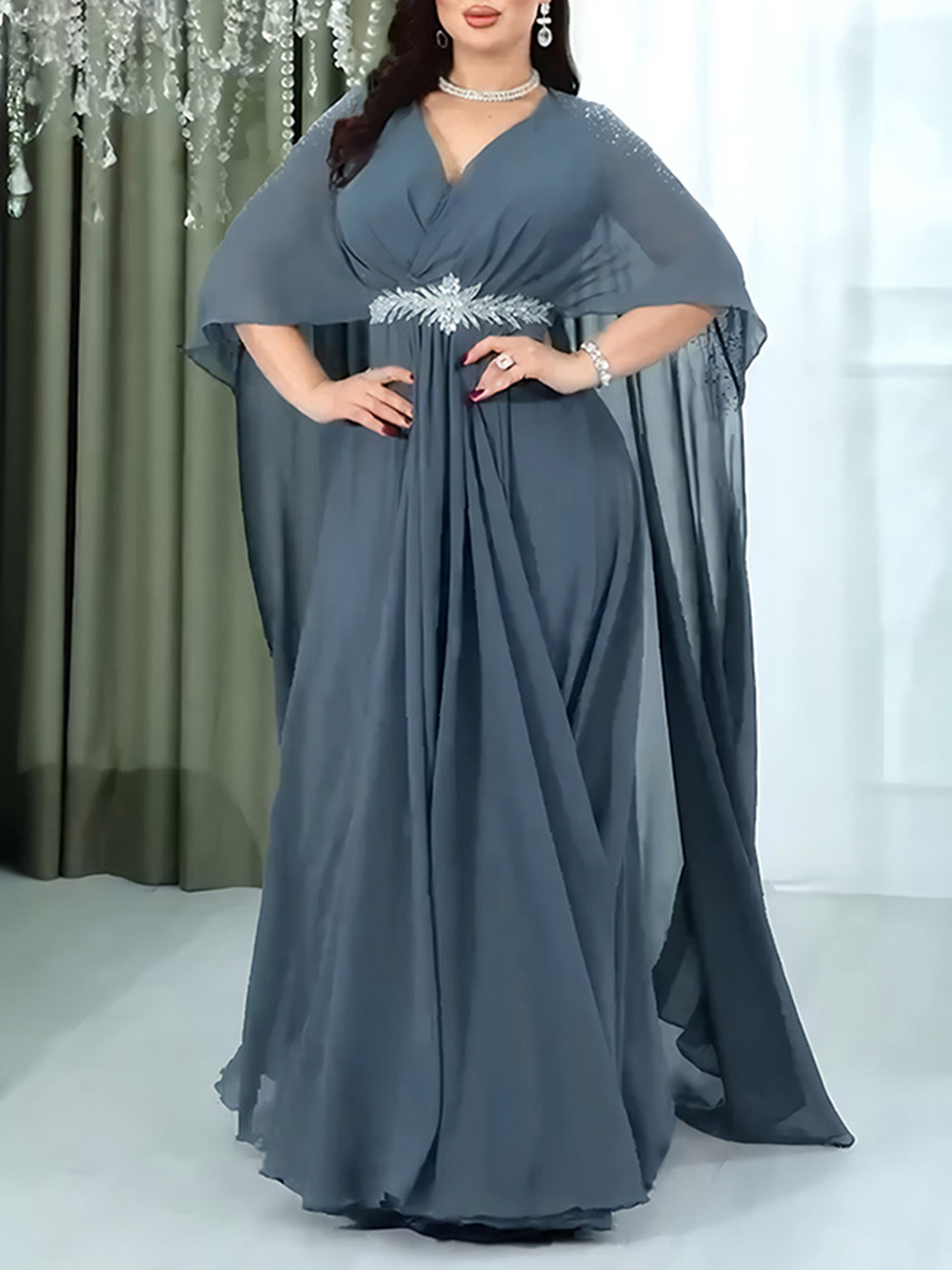 Robes longues élégantes en mousseline pour femmes, collection Printemps-Été 2026 – Parfaites pour anniversaires, bals de promo, soirées, robes africaines, caftans de Dubaï et abayas.