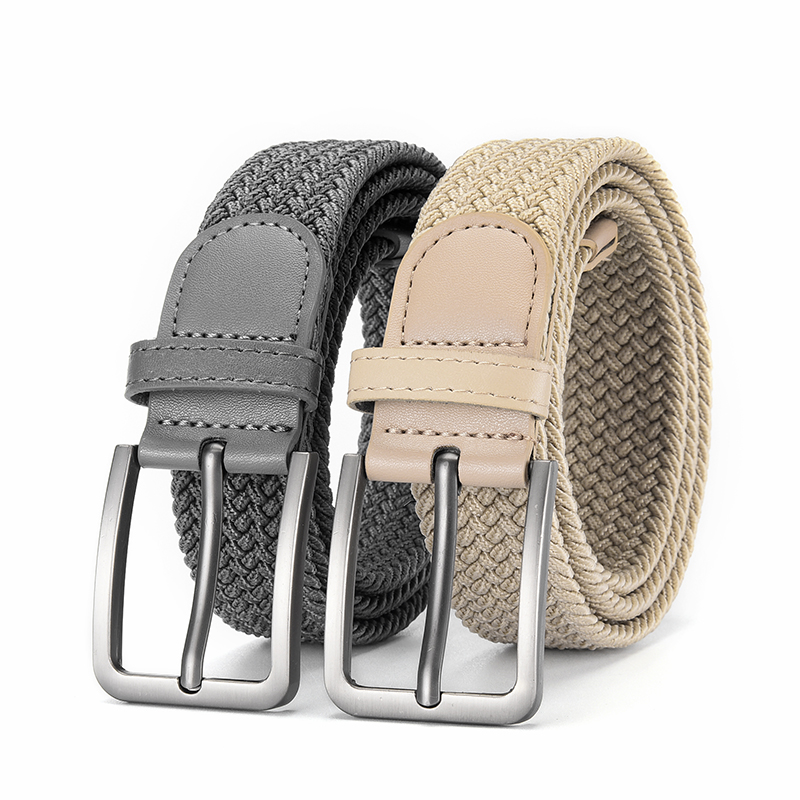 Ceinture élastique tressée pour hommes, à la mode, ceinture tactique tendance pour hommes, ceinture multifonctionnelle pour aventure en plein air