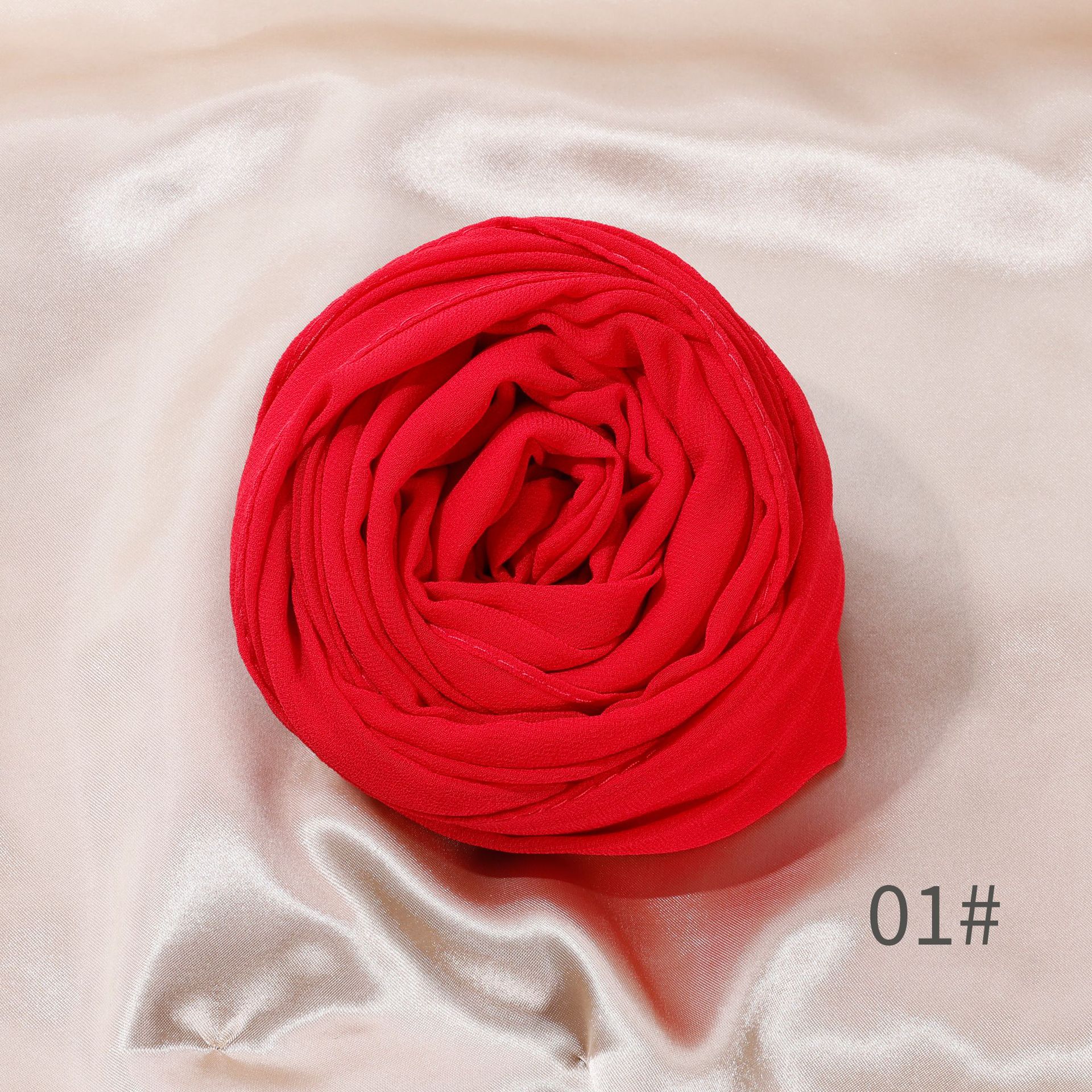 Écharpe longue en mousseline de soie pour femmes, foulard de haute qualité, coupe-vent, résistant au sable, châle quatre saisons, nouvelle collection