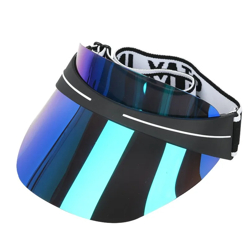 Nouvelle mode lentille visières colorées vide haut Tennies Sprots chapeau pour femmes pour voyage en plein air Uv chapeaux de soleil pour hommes chapeaux de plage Panama