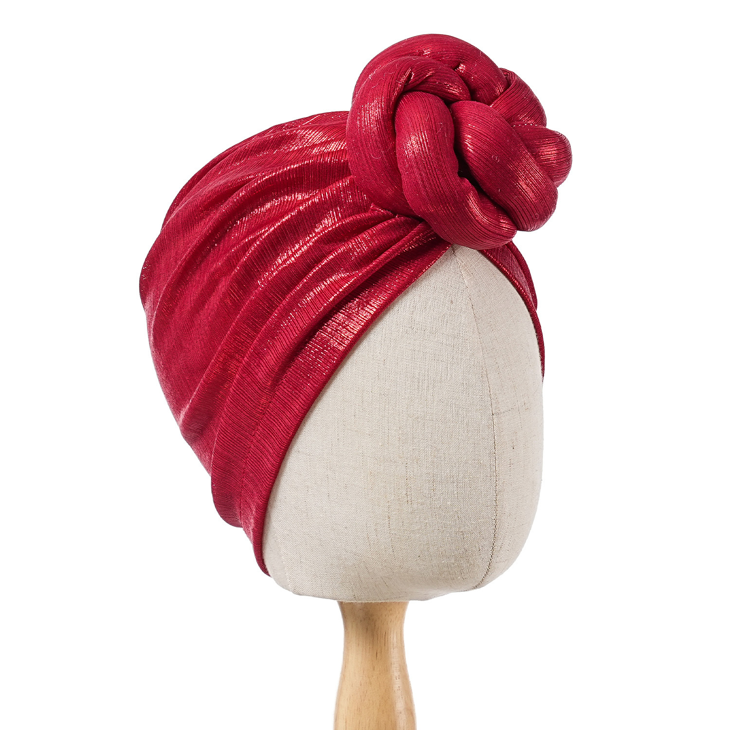 Bonnet pour femmes, Turban, bourgeon plié, foulard exquis, décontracté, confortable, mode, polyvalent, chaud, chapeau croisé, bord froissé, dentelle