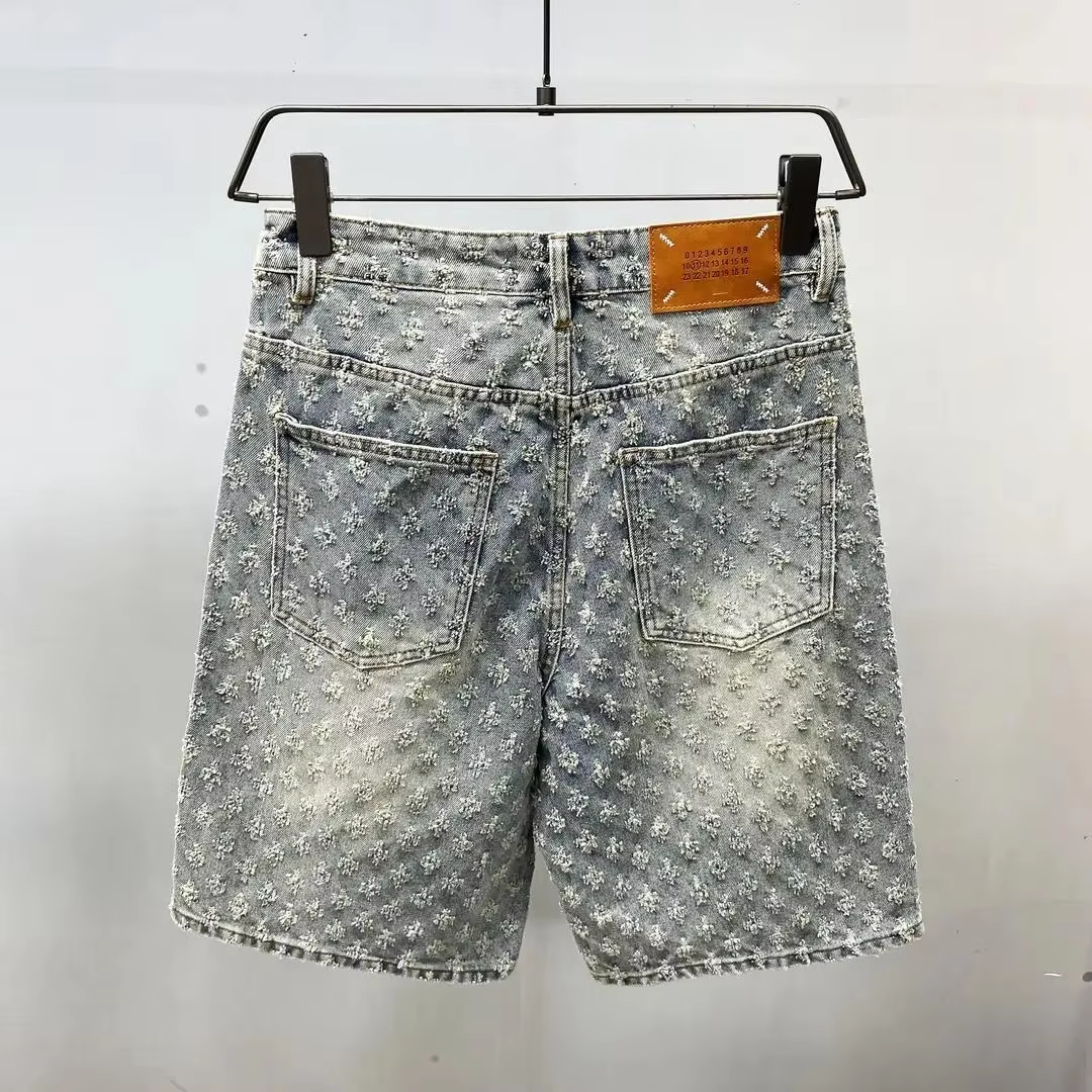 Jeans imprimés brodés rétro pour hommes, vêtements de rue américains, marque de mode, Design de célébrité d'internet, Y2K, jambes larges, Hip Hop