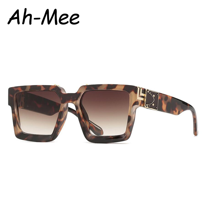Gafas-Lunettes de Soleil Carrées de Marque de Luxe pour Femme et Homme, Accessoire de Styliste Vintage, 2024