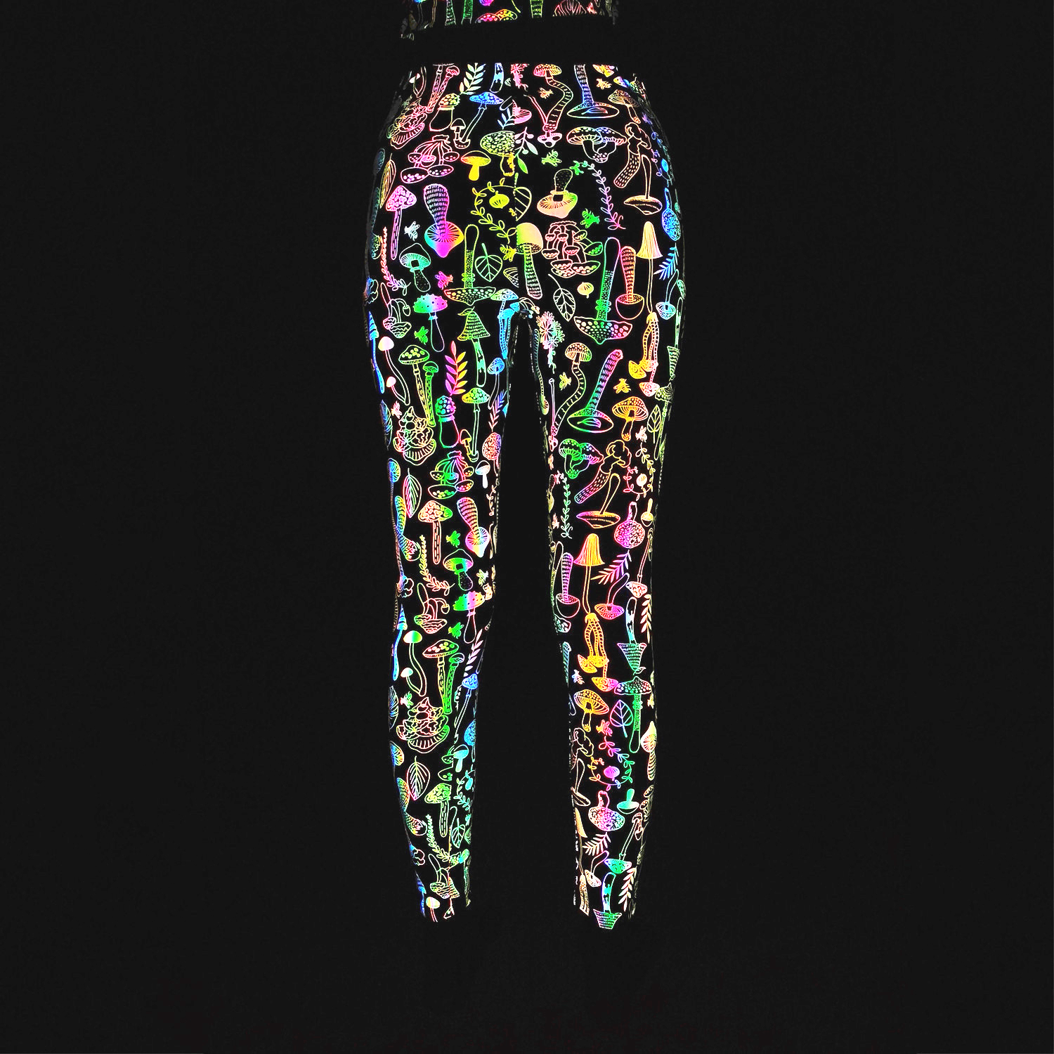Leggings moulants colorés pour femmes, pantalons d'entraînement, jogging de nuit, vêtements techniques Harajuku, mode INS fjRoupas Femininas