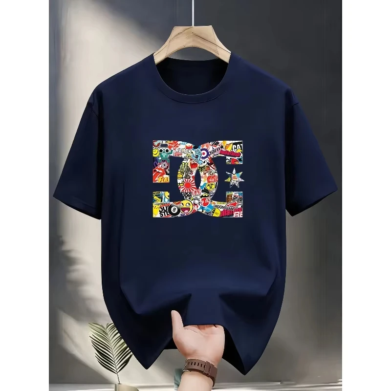 T-shirts sportifs décontractés pour hommes et femmes, T-shirts frais et respirants, T-shirts grande taille pour l'Europe et l'Amérique