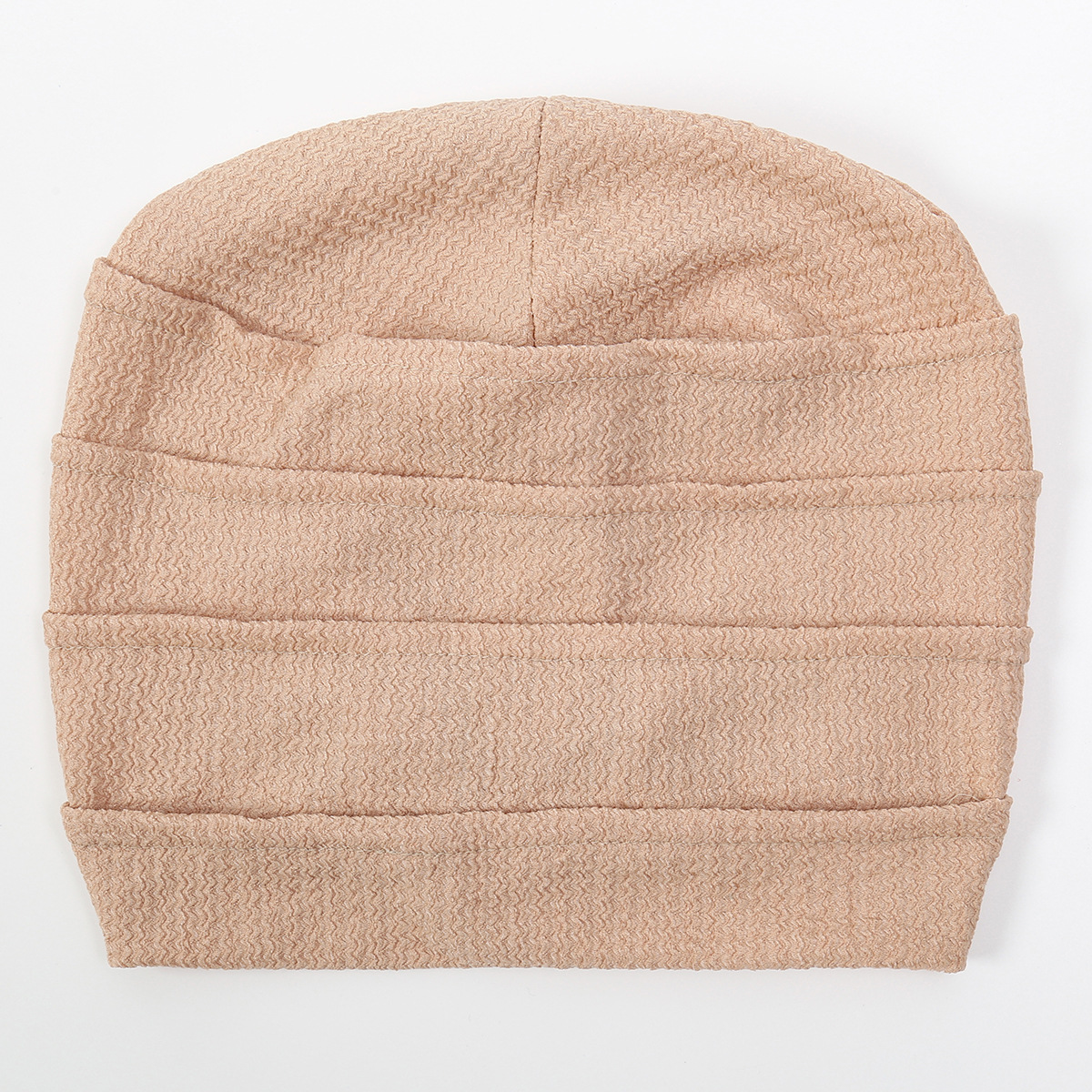 Turban Hijab froissé pour femmes, couleur unie, Bonnet indien doux et élastique, écharpe de tête, casquette de chimiothérapie
