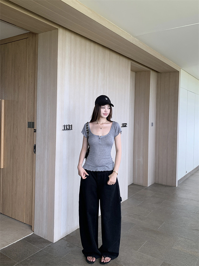 Vêtements d'été pour femmes, t-shirts pour femmes, t-shirts à manches courtes, hauts pour femmes, pulls