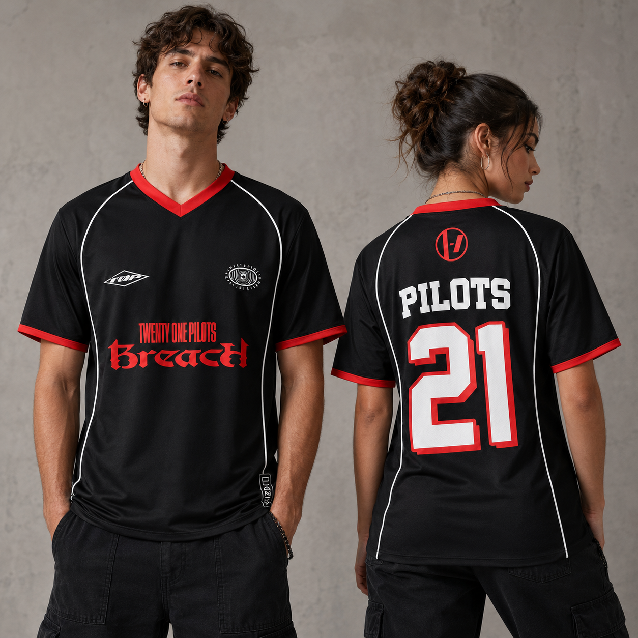 T-shirt vintage style maillot de football, imprimé graphique numéro 21, unisexe, manches courtes, streetwear, coupe ample, pour hommes et femmes.