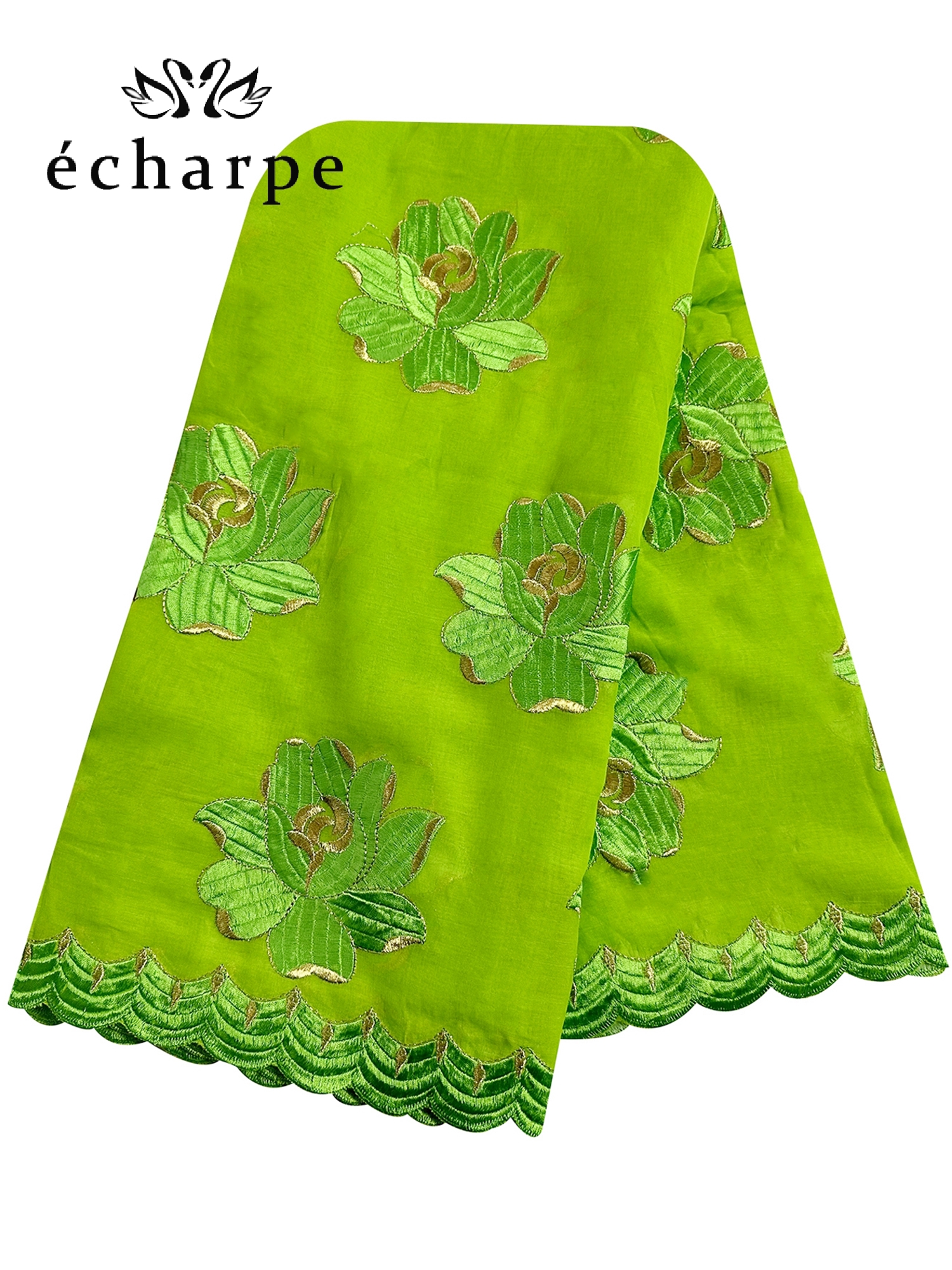 Écharpe africaine islamique pour femmes, Turban Pashmina à la mode, châle brodé en coton, Hijab de fête musulmane pour dames, nouvelle collection 2022, 100%