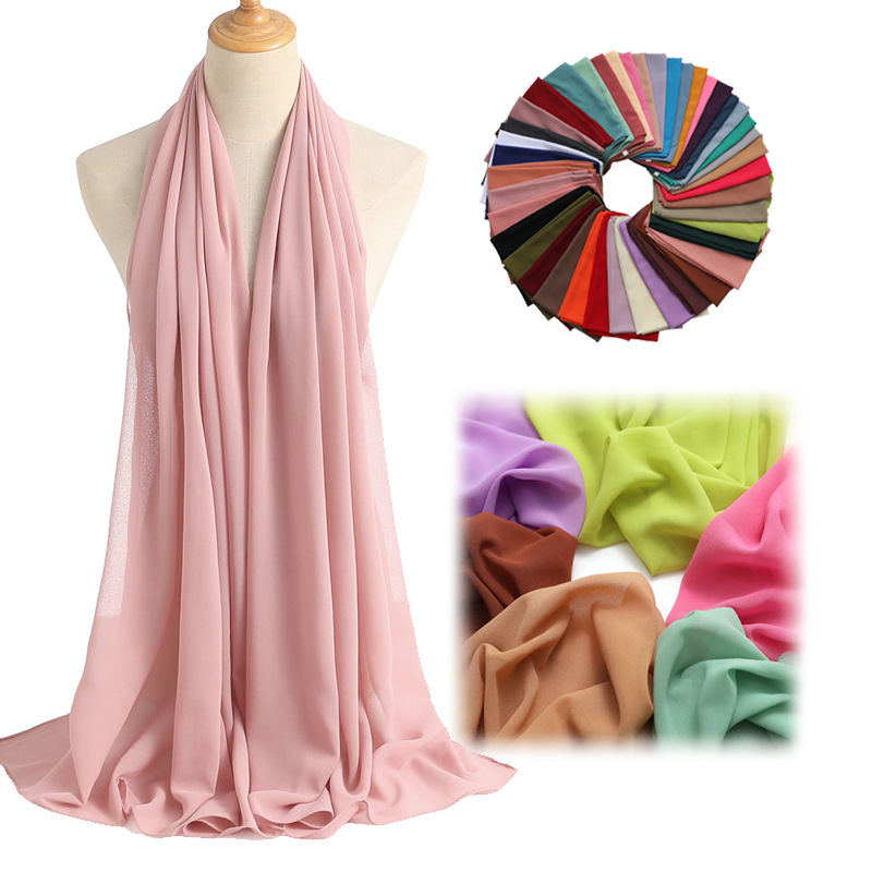 Écharpe longue en soie d'été pour femmes, grand châle, bandeau, design uni, hijab, étoles de plage, foulard féminin, écharpe, bandana