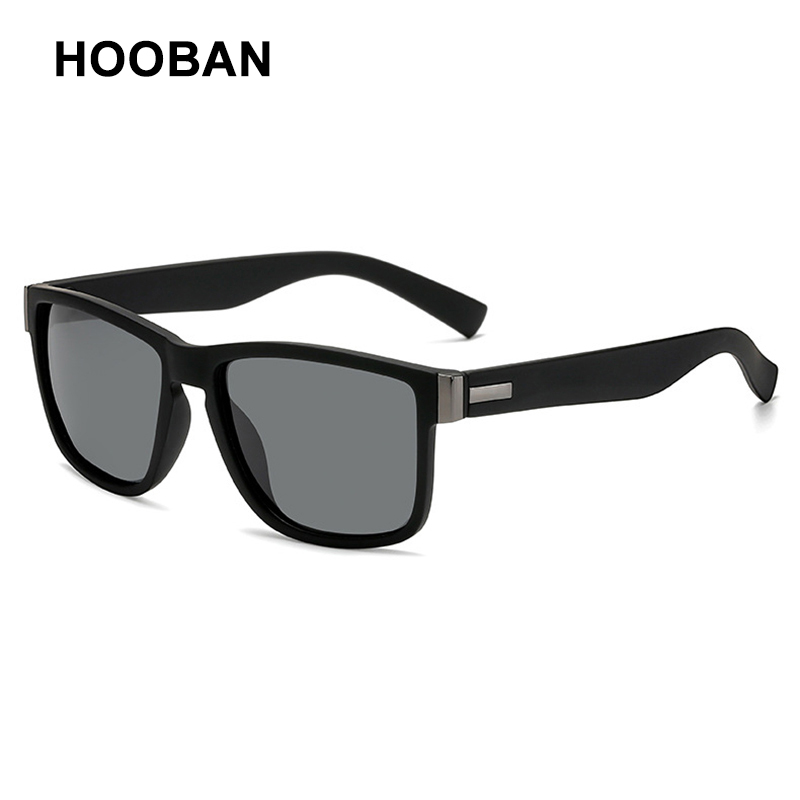 Lunettes de soleil polarisées de sport classiques pour hommes et femmes, carrées, à la mode, élégantes, été, nuances bleues et vertes, UV400