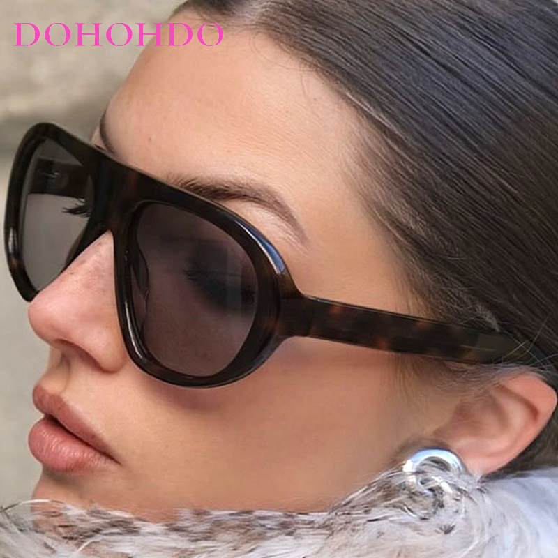 Nouvelles Lunettes de Soleil Aviateur Vintage de Luxe pour Femme et Homme, Grande Monture, Protection UV400, Idéales pour les Voyages en Extérieur