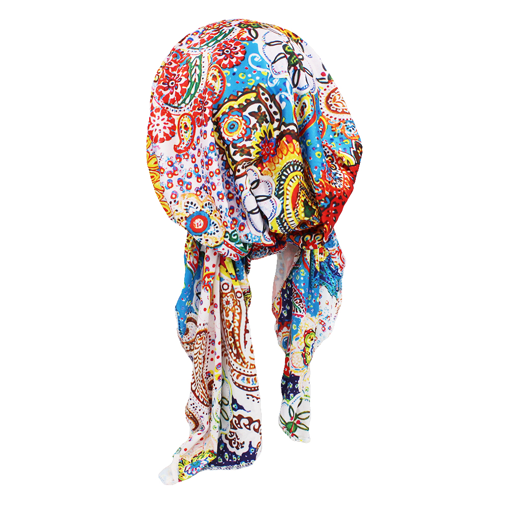 Chemo Skullies Beanie fille Design traditionnel Bandanas femmes Turban tête enveloppement pour perte de cheveux casquette chapeaux dame Rural femme HT229