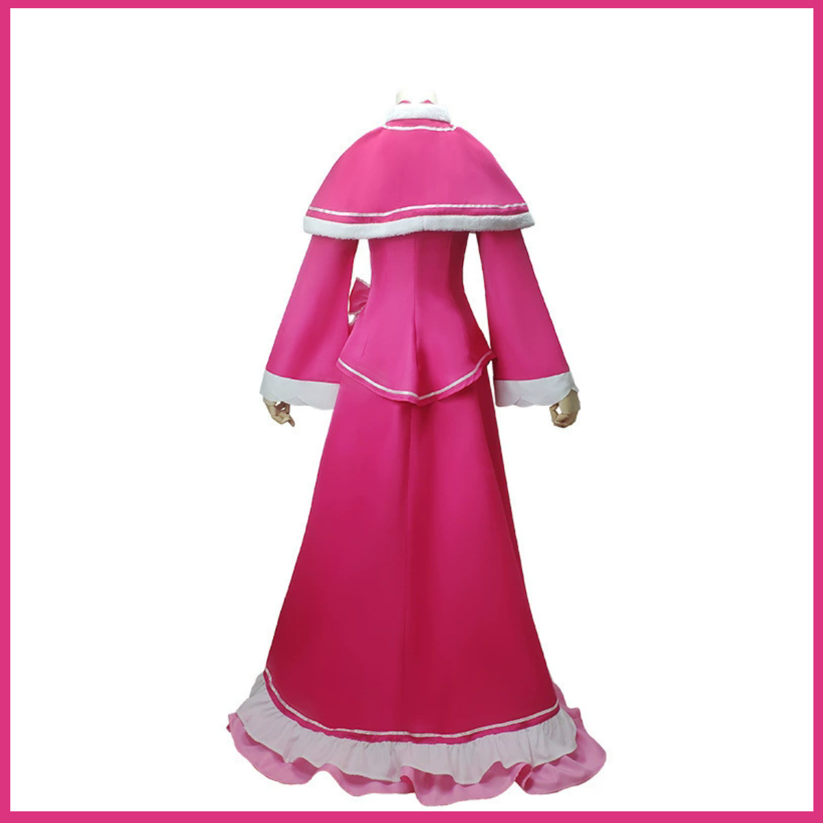 XQAnime Re: la vie dans un monde différent de zéro Beatrice Cosplay Costume perruque robe de princesse Lolita châle femme Kawaii carnaval Su