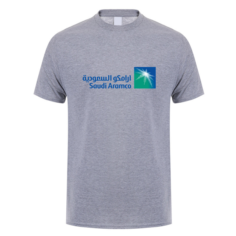 Saudi Aramco T Shirt Hommes Coton Économie À Manches Courtes Cadeau Unisexe Y-Tee Homme Vêtements LH-581