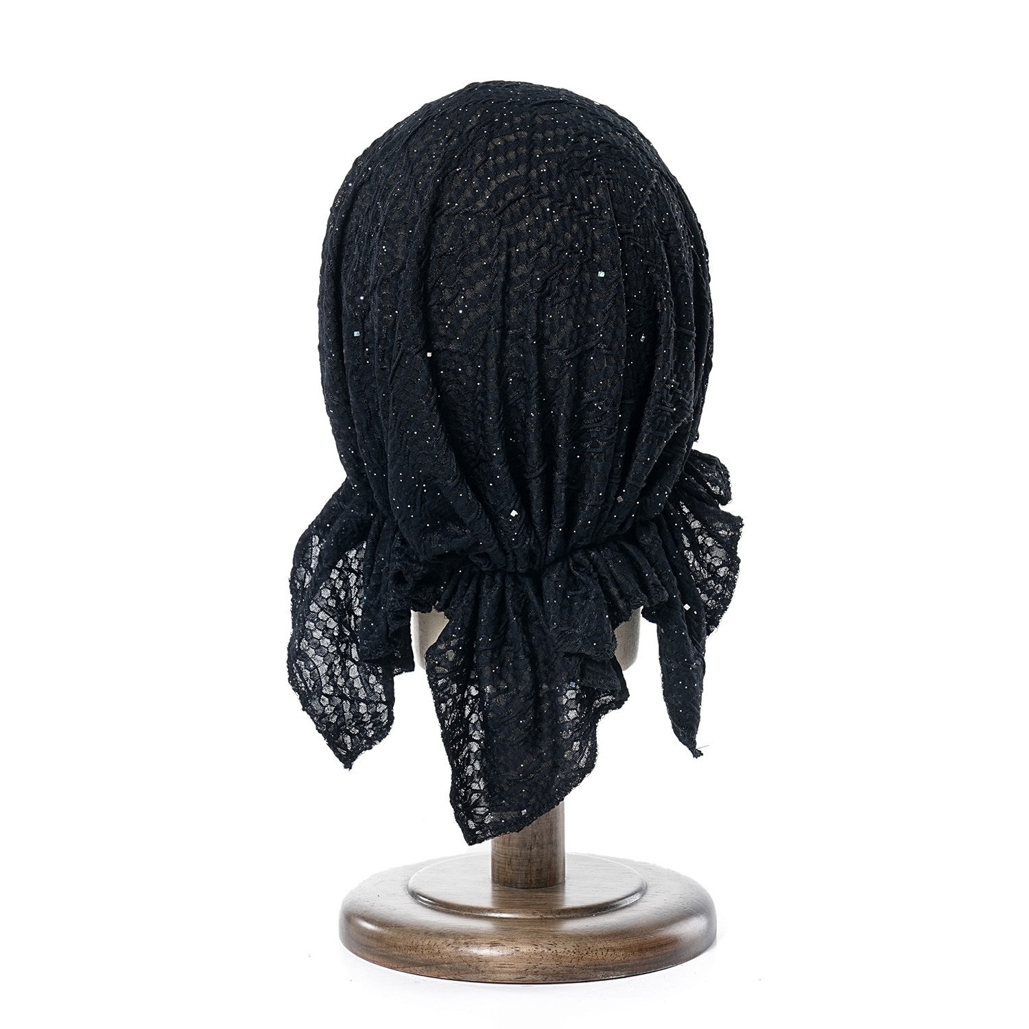 Écharpe de sauna élastique à paillettes musulmanes pour femmes, turban indien, chapeaux ronds, bandanas contre le cancer, accessoires pour cheveux, bonnets chimio, casquettes, nouveau