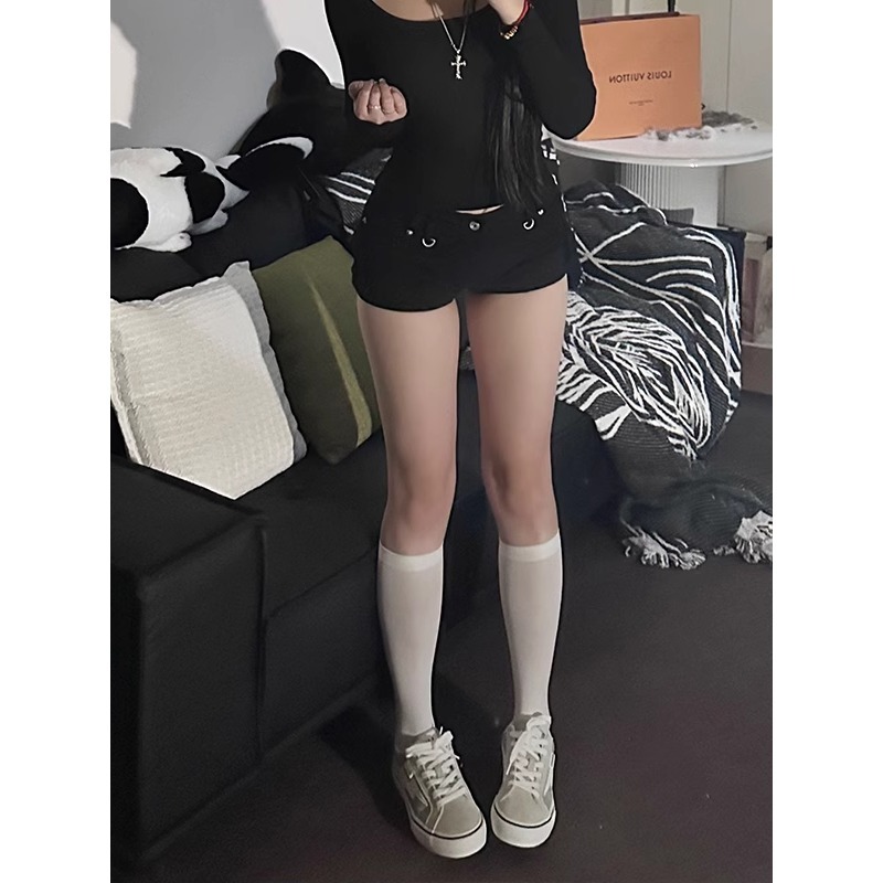 Femme jean pour femme taille basse jean Baggy Denim Shorts grande taille pantalon femme Coquette vêtements d'été Shoujo fille Style Jorts