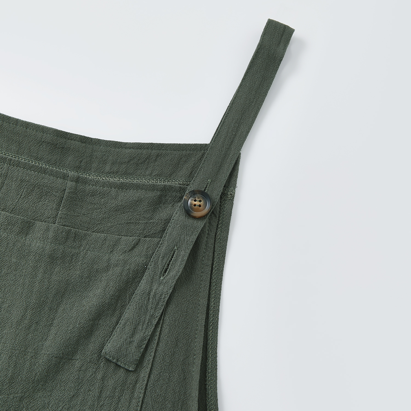 Femmes Style ample salopette Shorts combishorts couleur unie col carré sans manches barboteuses vêtements pantalon décontracté été femme