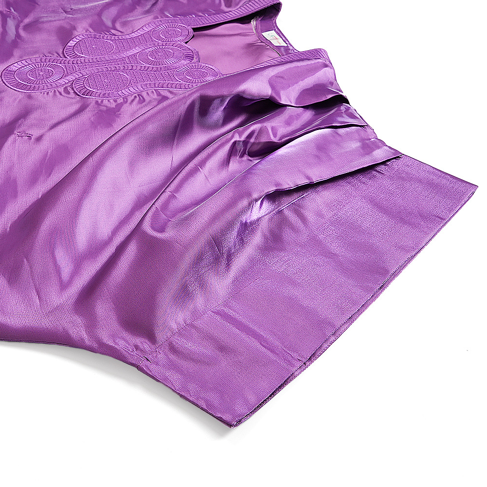 Robe Bubu brodée en Satin pour femmes, modeste, pour tenues d'église, traditionnelle africaine, longue, ample, col carré, manches chauve-souris, nouvelle collection 2025