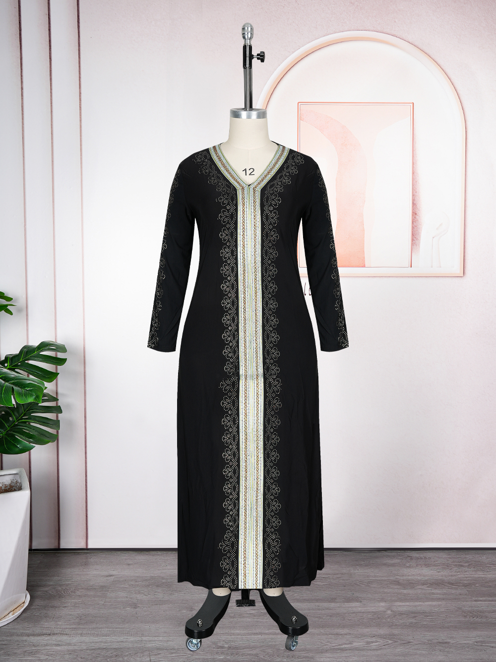 Robe de soirée caftan marocain en mousseline de soie, style boubou djellaba, pour femmes, mode africaine musulmane de Dubaï, abayas pour femmes