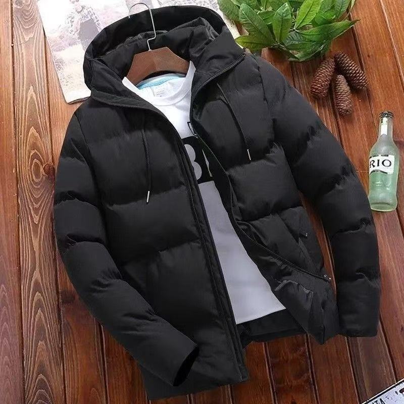 Nouveau manteau d'hiver en coton pour hommes, manteau en coton chaud épaissi, veste en coton à la mode, manteau pour hommes