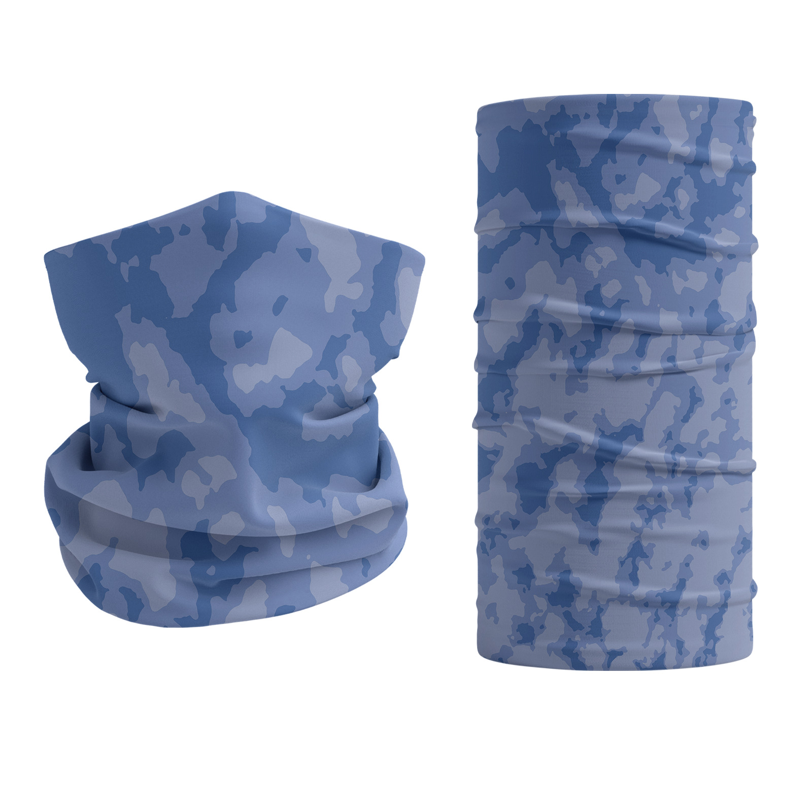 Cache-cou UPF 50 + cagoule écharpe magique masque facial en soie glacée guêtre de cou pour hommes et femmes bouclier de couverture faciale pour la pêche randonnée